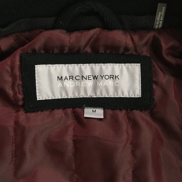 men's cord dress winter coat - Picture 4 of 4